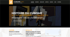 Desktop Screenshot of cubisme.org